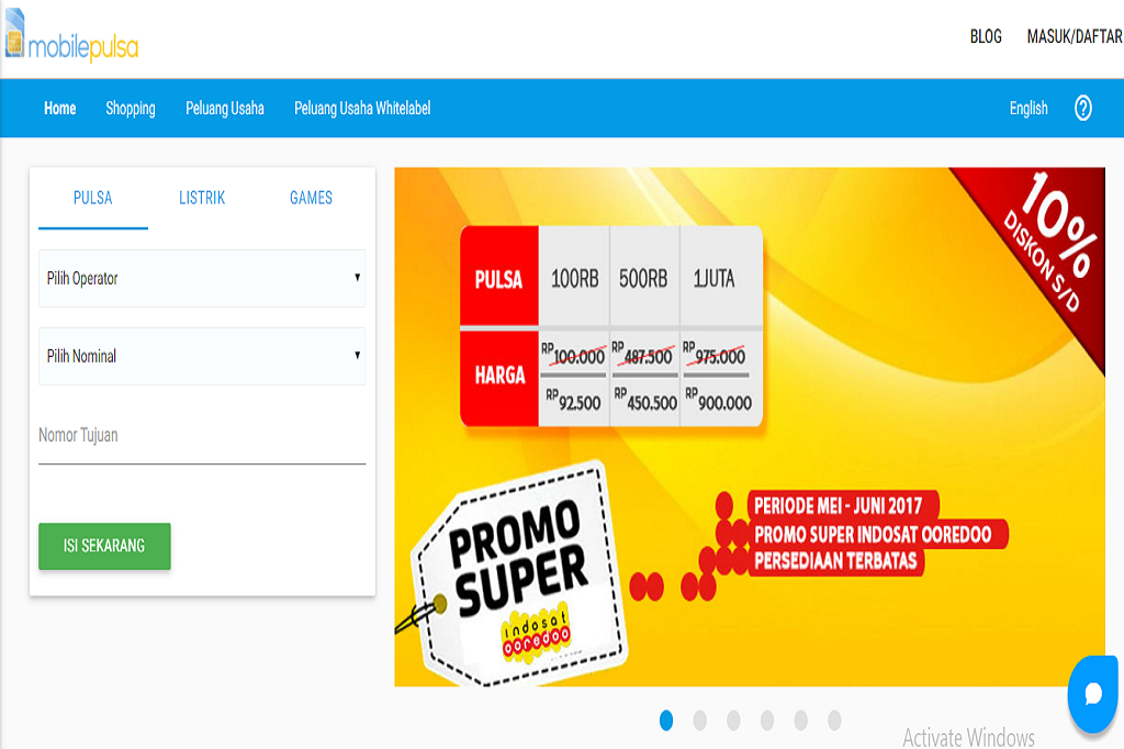 Beli Pulsa Online Di Mobilepulsa Bisa Bayar Listrik Dunia Fintech