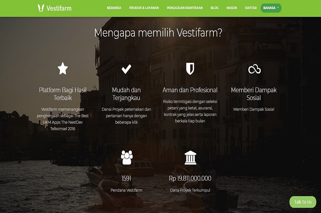 Vestifarm Sejahterakan Peternak Sekaligus Raup Untung Dunia Fintech